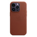 Apple iPhone 14 Pro Leder Case Umber braun mit MagSafe