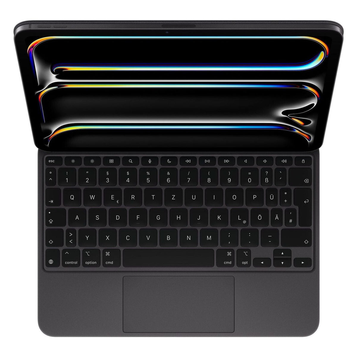 Produktbild iPad-Tastatur - Apple Magic Keyboard iPad Pro 11" Schwarz A2975 QWERTZ