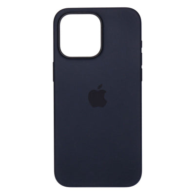 Silikon Case mit MagSafe Schwarz passend für iPhone 15 Pro Max