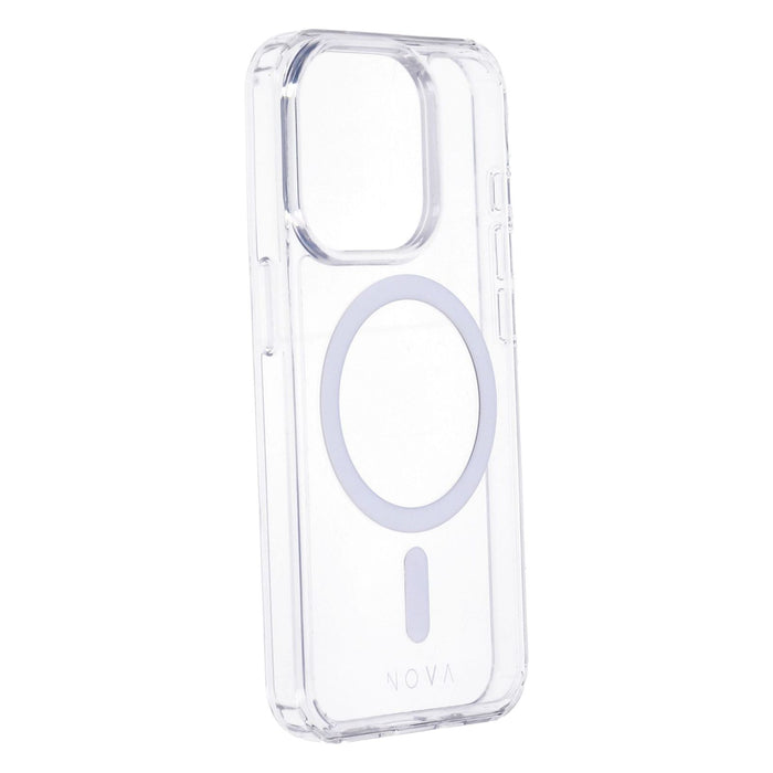 NOVA Crystal Mag Case iPhone 15 Pro transparent Magsafe kompatibel