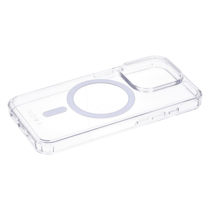 NOVA Crystal Mag Case iPhone 15 Pro transparent Magsafe kompatibel