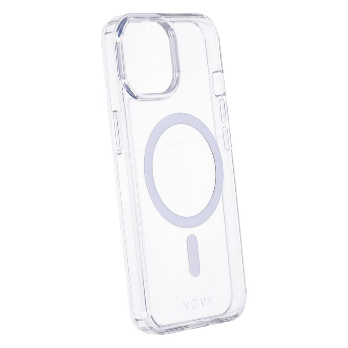 NOVA Crystal Mag Case Apple iPhone 15 transparent Magsafe kompatibel