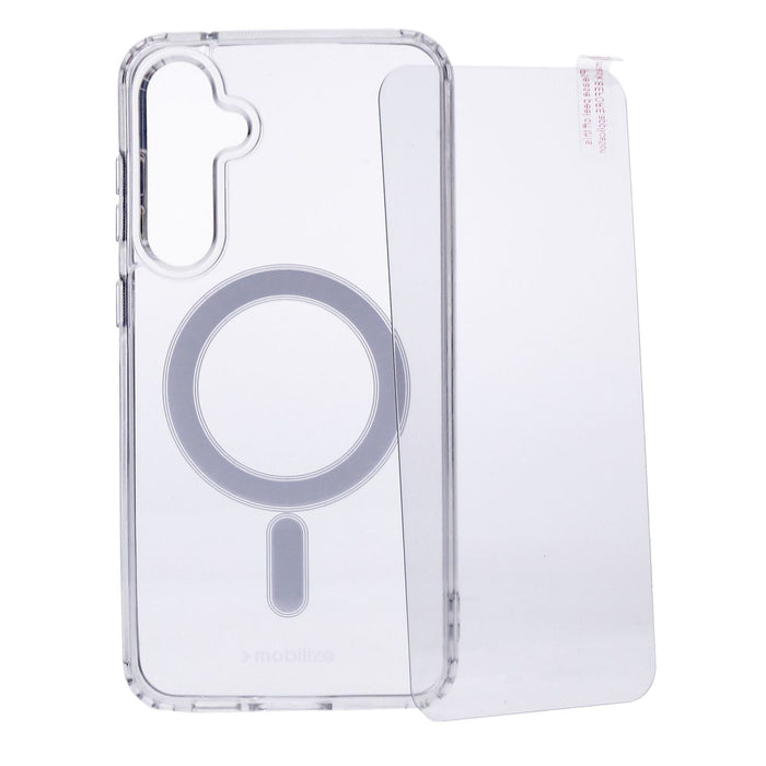 Mobilize Protection Pack Samsung Galaxy S23 FE Hülle und Displayschutz transparent