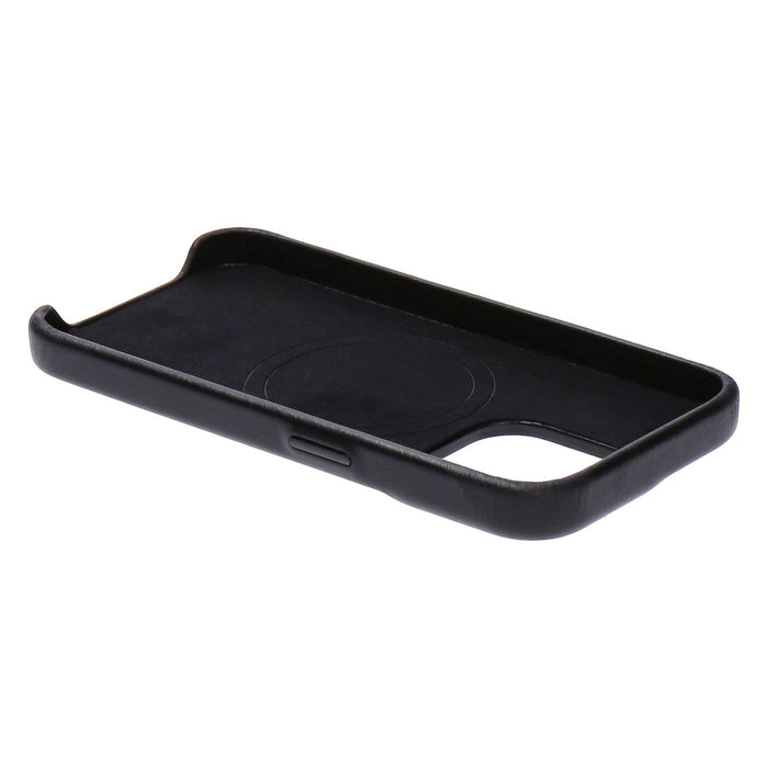 Mobilize Protection Pack iPhone 15 Pro Ledercase schwarz und Displayschutz transparent