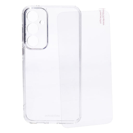 Produktbild Smartphone-Hülle - Mobilize Protection Pack Samsung Galaxy A55 Clear Case und Displayschutz