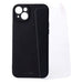 Mobilize Protection Pack iPhone 15 Plus Silikon Case schwarz und Displayschutz