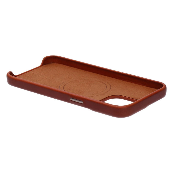 Mobilize Protection Pack iPhone 15 Pro Max Ledercase braun und Displayschutz