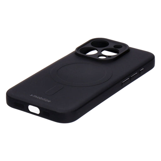 Produktbild Smartphone-Hülle - Mobilize Protection Pack iPhone 15 Pro Silikon Case schwarz und Displayschutz
