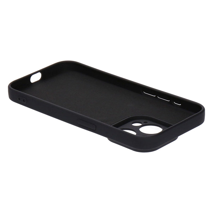 Mobilize Protection Pack iPhone 15 Pro Silikon Case schwarz und Displayschutz