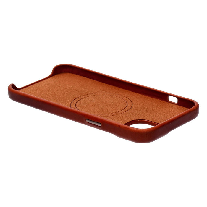 Mobilize Protection Pack iPhone 15 Plus Ledercase braun und Displayschutz