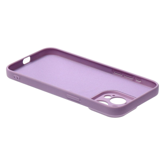 Mobilize Protection Pack iPhone 15 Pro Max Silikon Case lavendel und Displayschutz