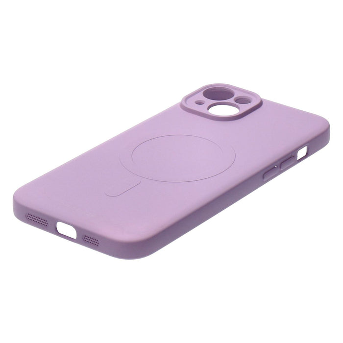 Mobilize Protection Pack iPhone 15 Plus Silikon Case lavendel und Displayschutz