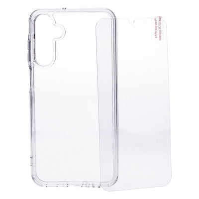 Protection Pack Samsung A15 transparent Clear Case und Displayschutz