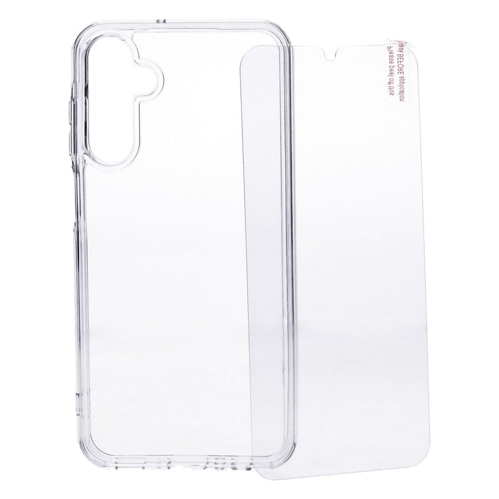 Mobilize Protection Pack Samsung A15 transparent Clear Case und Displayschutz