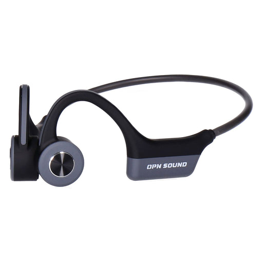 Produktbild Bluetooth-Kopfhörer - OPN Sound Dashlyte Sportkopfhöer Knochenleitung LED Lights schwarz