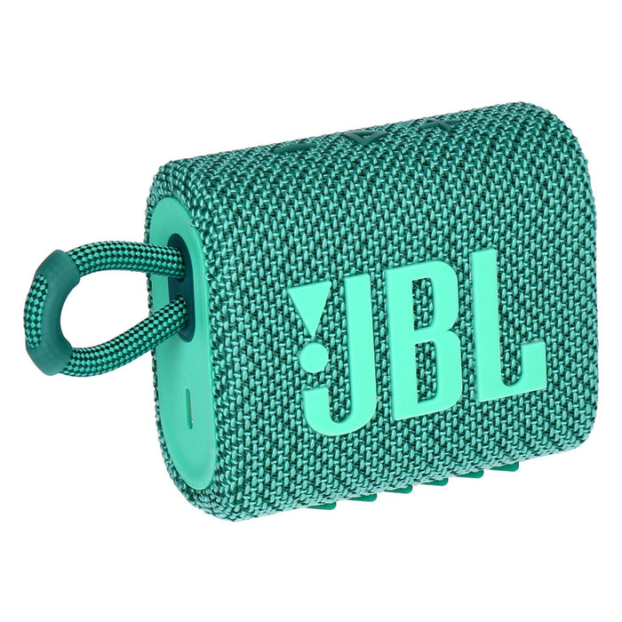 JBL GO 3 Eco Bluetooth Lautsprecher grün