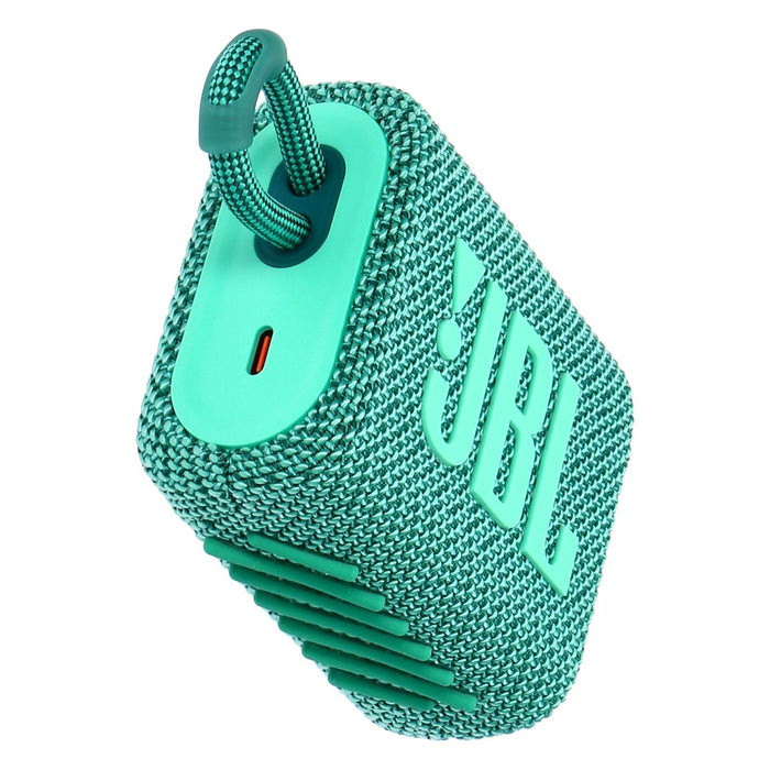JBL GO 3 Eco Bluetooth Lautsprecher grün