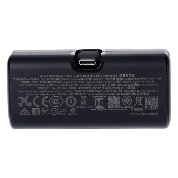 Anker Powerbank 5000mAh USB-C Connector schwarz