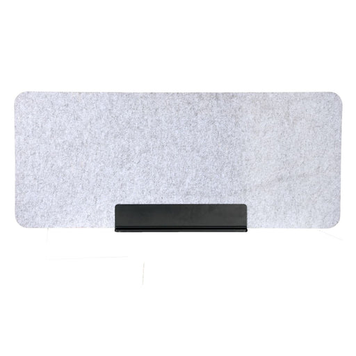 Produktbild Schreibtischaufsatz - Schreibtisch Trennwand inkl. Metallfuß ca. 50 x 120cm