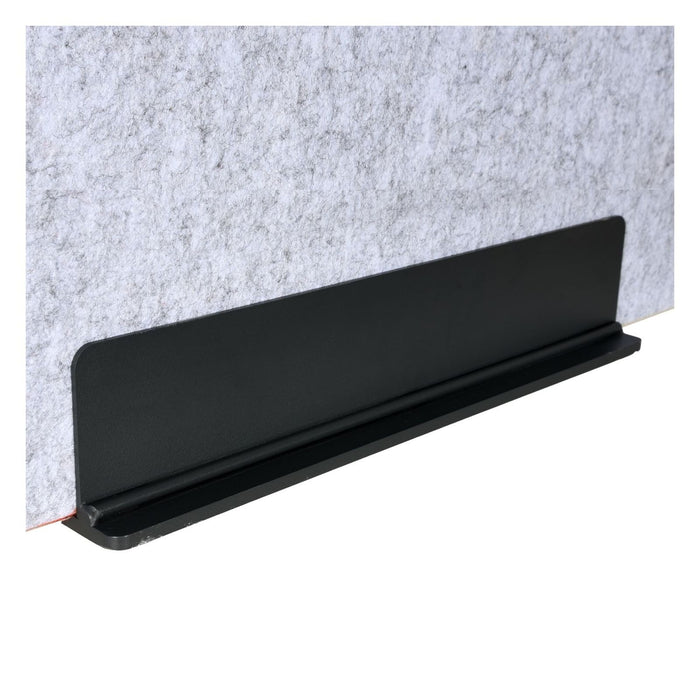 Schreibtisch Trennwand inkl. Metallfuß ca. 50 x 120cm