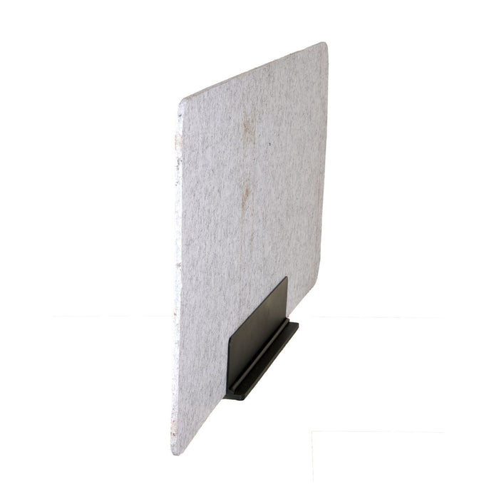 Schreibtisch Trennwand inkl. Metallfuß ca. 50 x 120cm