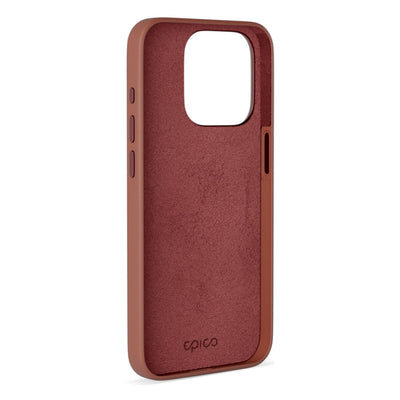 Leather Mag+ Pro Case Braun passend für Apple iPhone 16 Plus