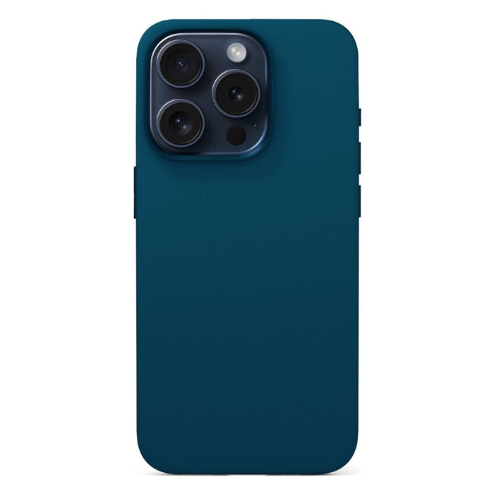 Epico Mag+ iPhone 16 Plus Silicone Case petrol blue petrol blau Silikon Hülle Magsafe kompatibel
