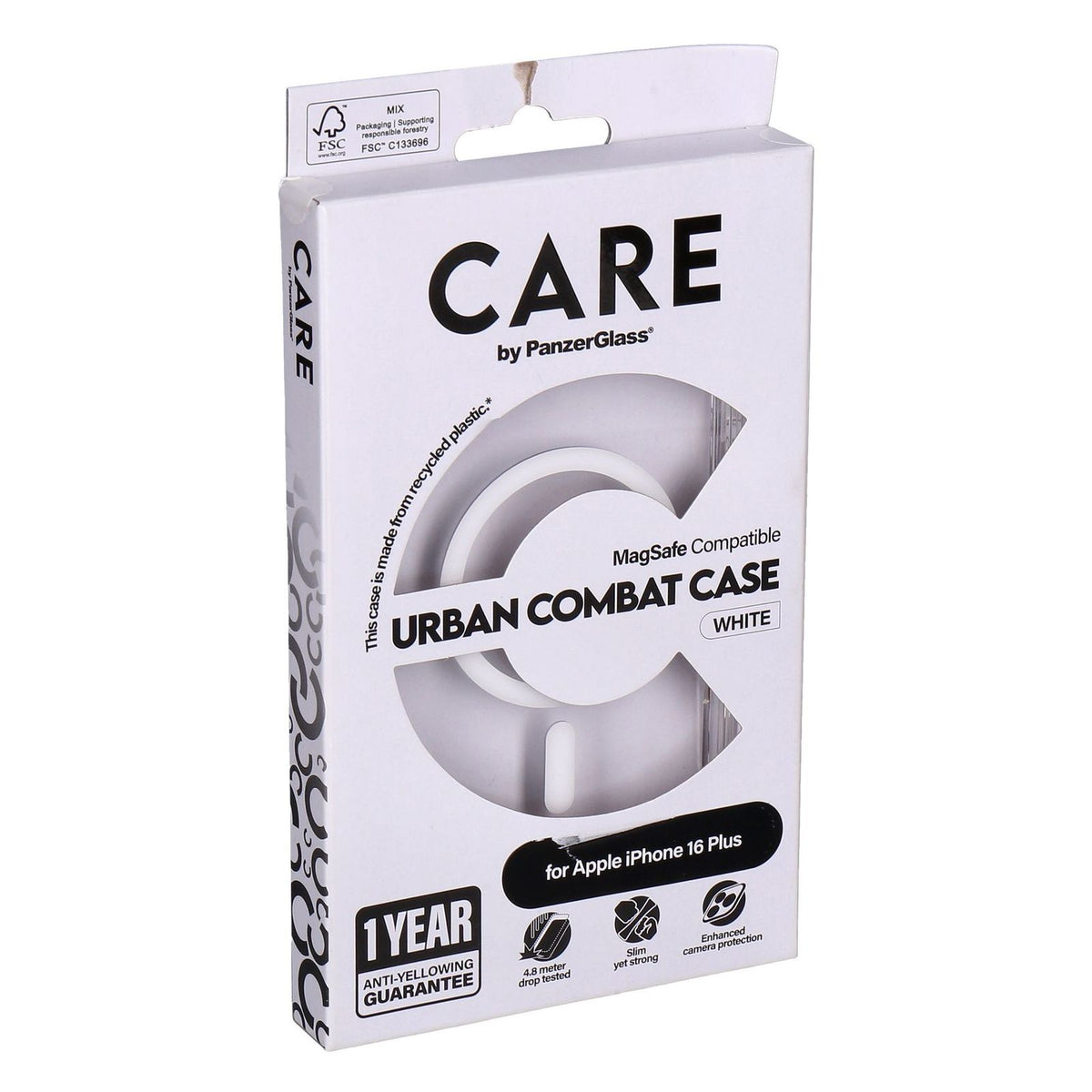 Care by PanzerGlass Case iPhone 16 Plus clear transparent