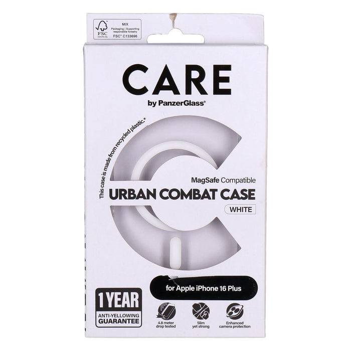 Care by PanzerGlass Case iPhone 16 Plus clear transparent