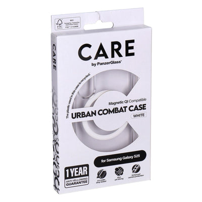 CARE by  Urban Combat Case Weiß passend für Samsung Galaxy S25
