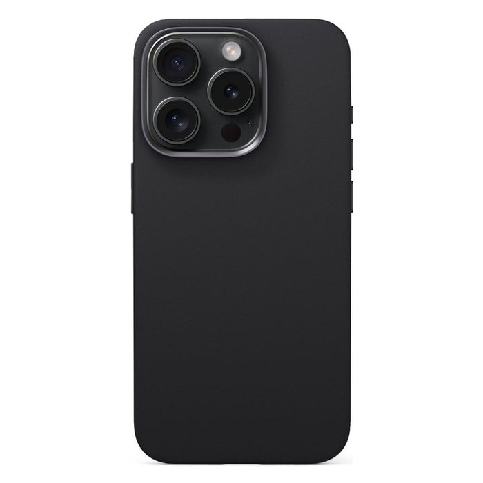 Epico Mag+ iPhone 16 Silicone Case schwarz schwarz Silikon Hülle Magsafe kompatibel