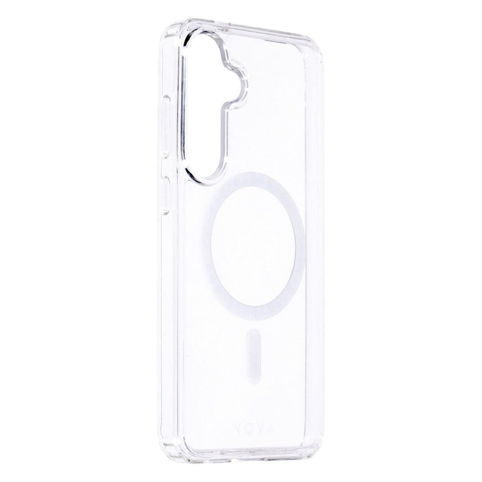 NOVA Crystal Mag Case Samsung Galaxy S24+ transparent Magsafe kompatibel