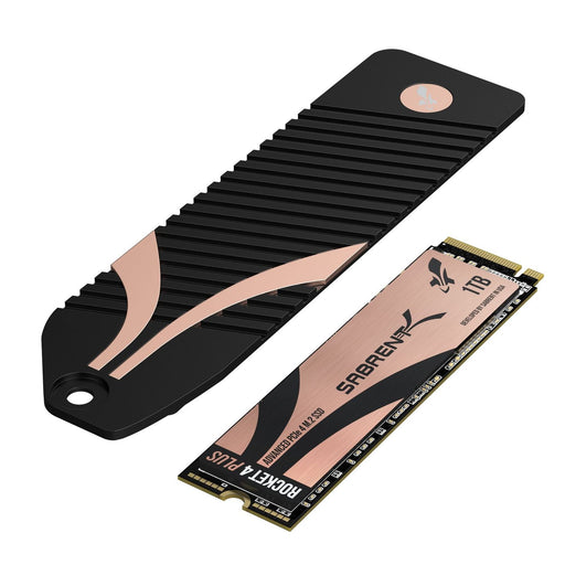 Produktbild interne Gaming-SSD - SABRENT M.2 NVMe SSD mit Heatsink for PS5 1TB