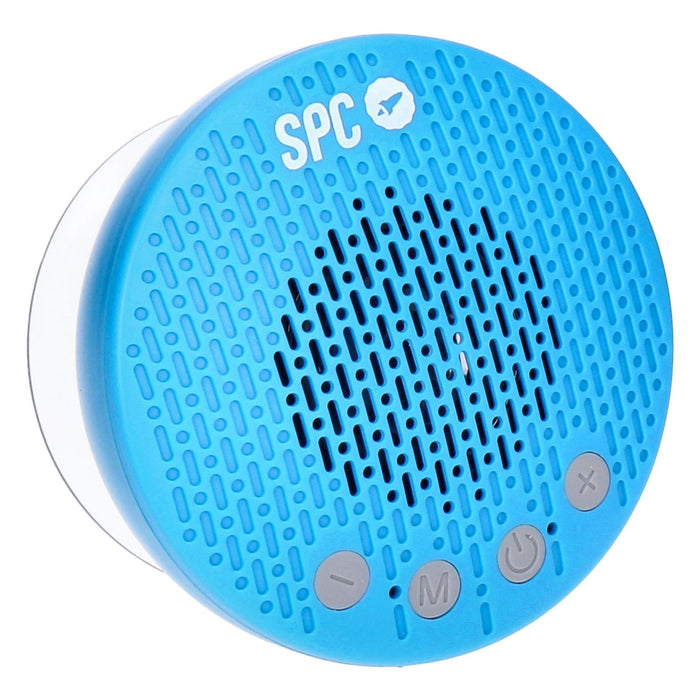 SPC Splash Bluetooth Lautsprecher blau mit Saugnapf