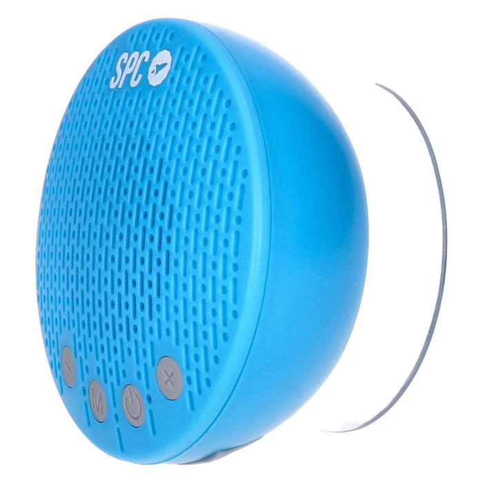 SPC Splash Bluetooth Lautsprecher blau mit Saugnapf