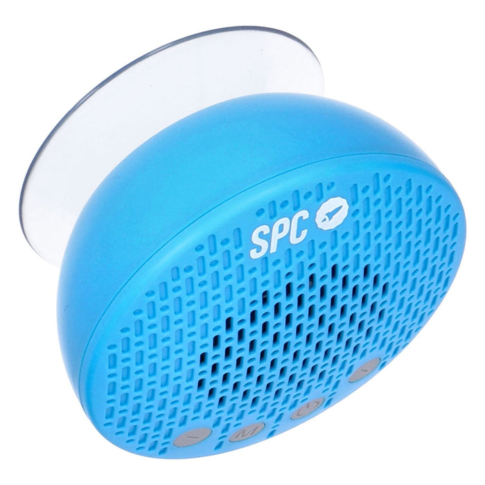 SPC Splash Bluetooth Lautsprecher blau mit Saugnapf