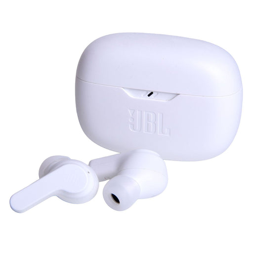 Produktbild wireless In-Ear-Kopfhörer - JBL Wave Beam In-Ear Kopfhörer weiß Bluetooth