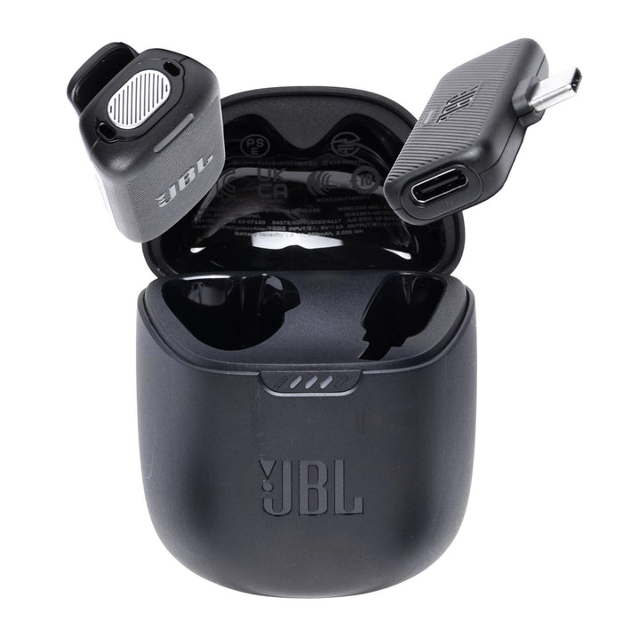 JBL Quantum Stream Wireless USB-C Clip On Ansteckmikrofon Schwarz