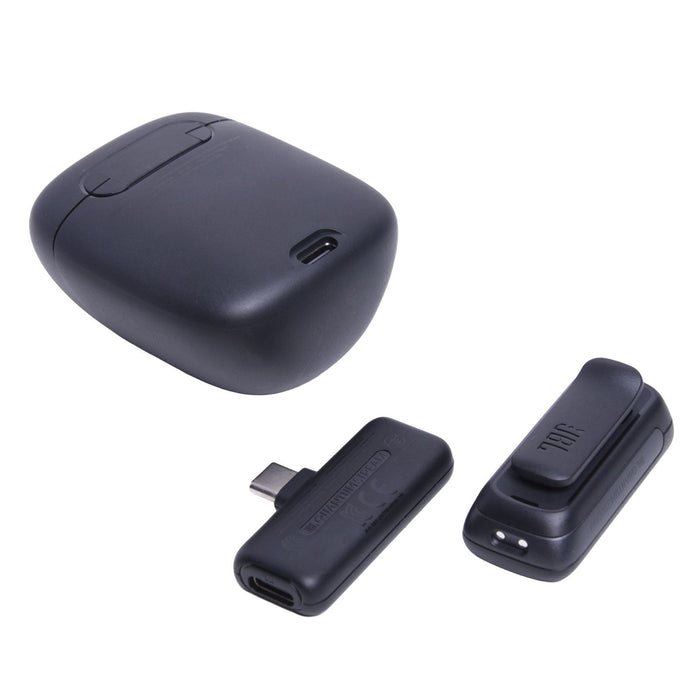 JBL Quantum Stream Wireless USB-C Clip On Ansteckmikrofon Schwarz