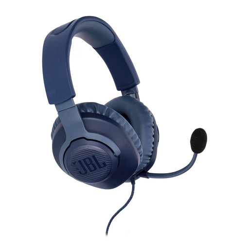 Produktbild Gaming-Headset - JBL Quantum 100 Gaming Over-Ear Kopfhörer blau kabelgebunden
