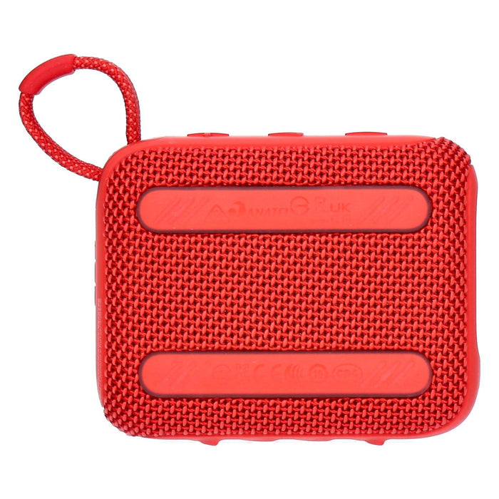 JBL GO 4 Bluetooth Lautsprecher rot