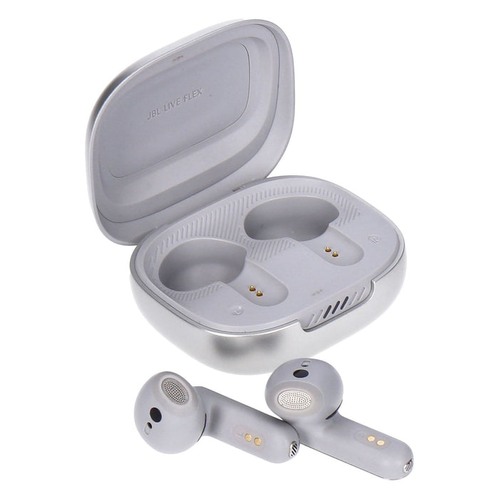 JBL Live Flex Bluetooth In-Ear Kopfhörer silber