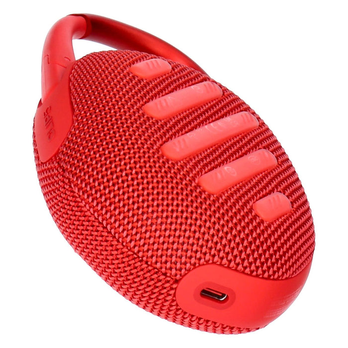JBL Clip 5 Bluetooth Lautsprecher rot tragbar wasserdicht