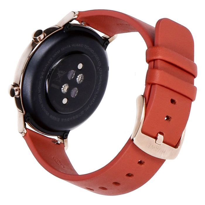 HUAWEI Watch GT 2 Classic Smartwatch 42mm braun Chestnut Red