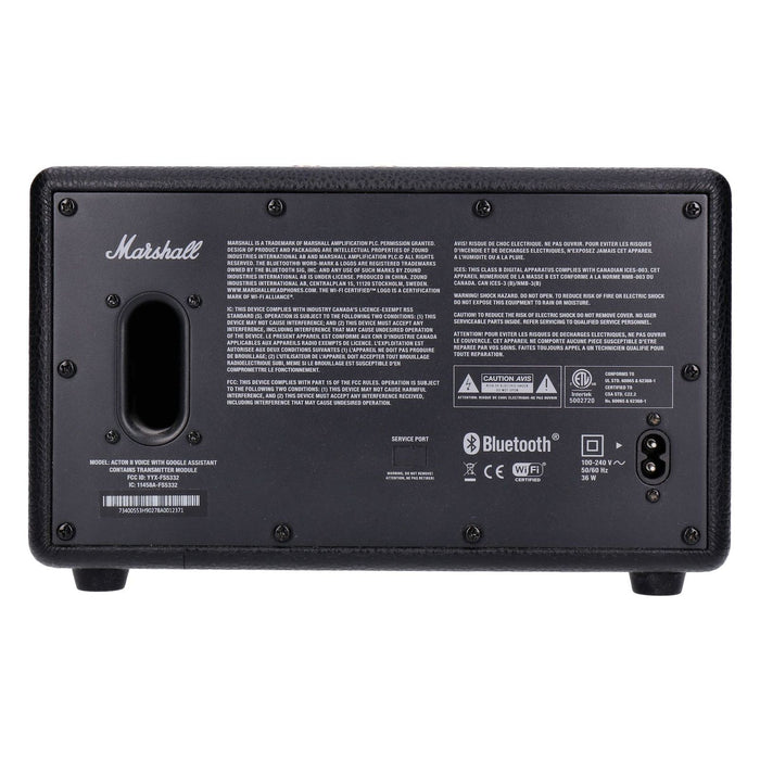 Marshall Acton II Voice Lautsprecher schwarz