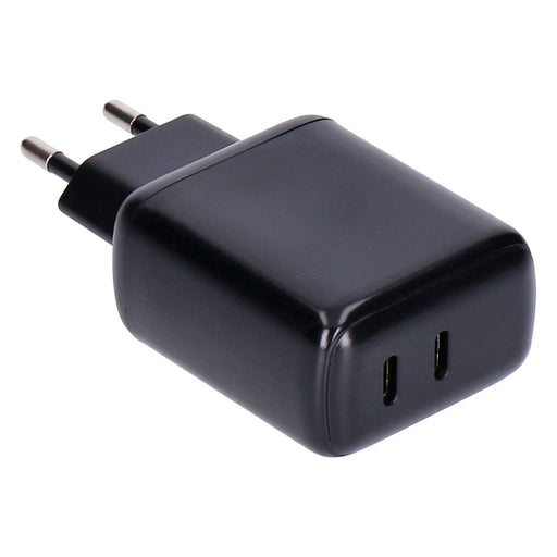 Produktbild USB-Ladegerät - SDL 40W Dual USB-C Ladegerät Type C Port schwarz