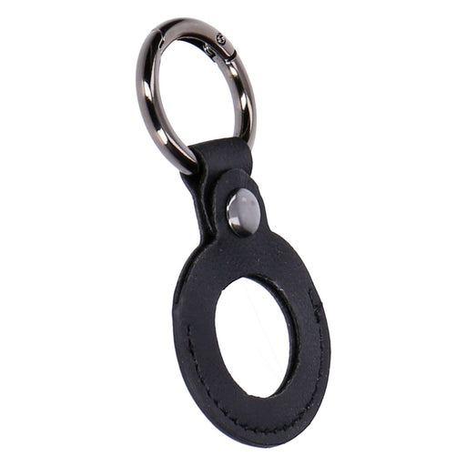 Produktbild Smartphone-Hülle - agood company Airtag Halter aus veganem Leder schwarz