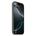 Apple Silikon Case mit MagSafe Steingrau passend für iPhone 16 Pro