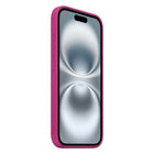 Apple Silikon Case mit MagSafe Fuchsia passend für iPhone 16
