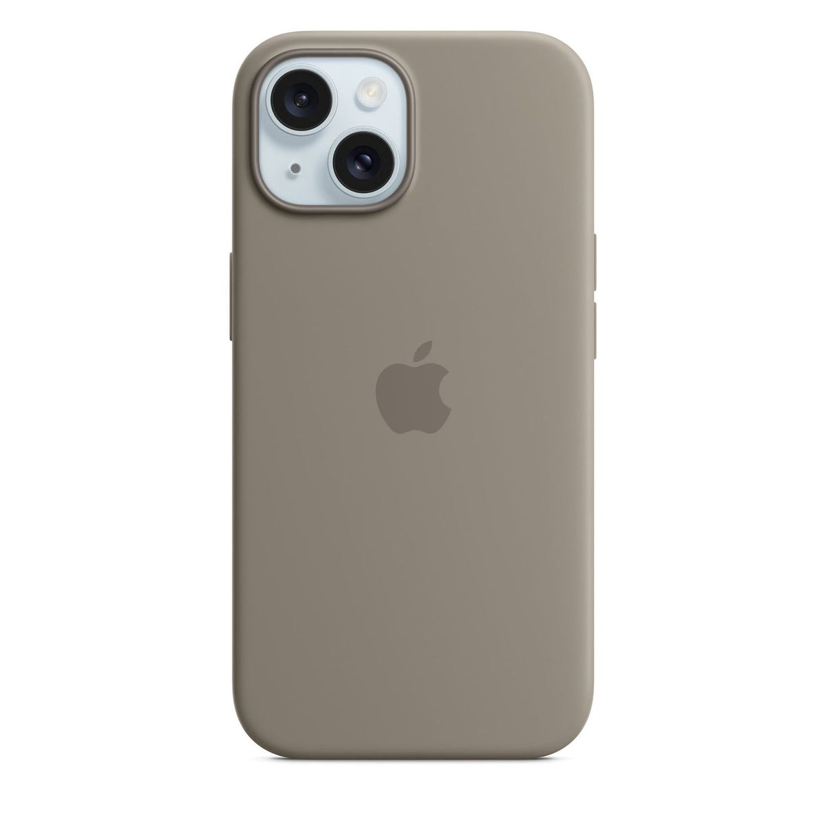 Produktbild Smartphone-Hülle - Apple Silikon Case Clay Tonbrau passend für iPhone 15 mit Magsafe